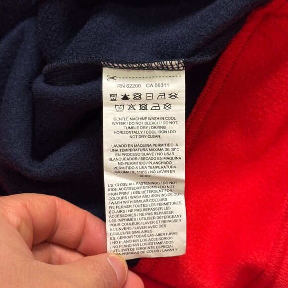 Puma BMW Motorsport Blue Fleece Jacket Size Small - Picture 4 of 7